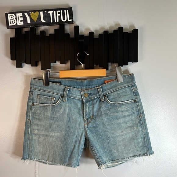 CITIZENS of Humanity Kelly Low Waist Cut-Off Jeans Shorts Size 29, 5” - Picture 3 of 12